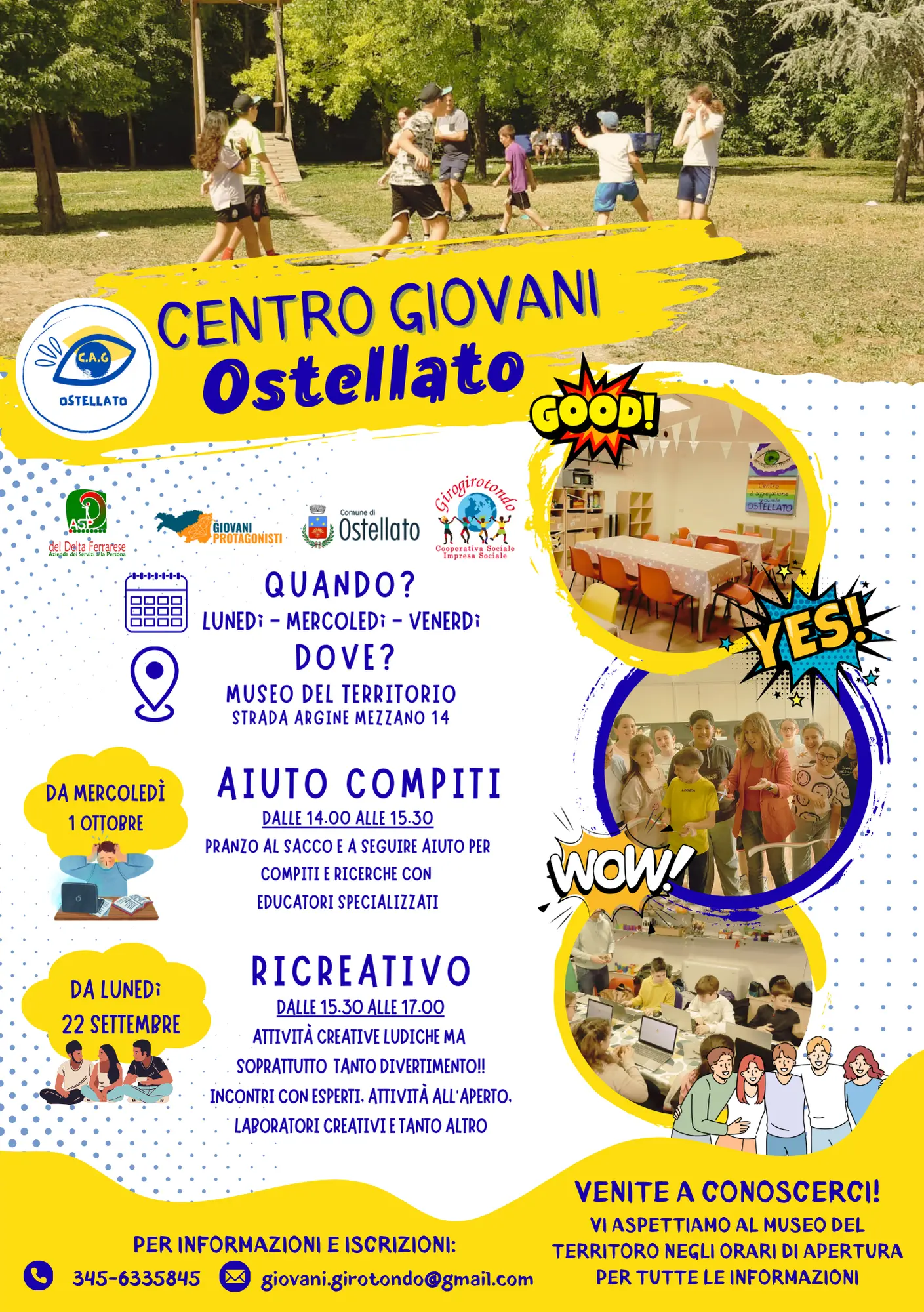 Centro Giovani Ostellato - Si riparte!