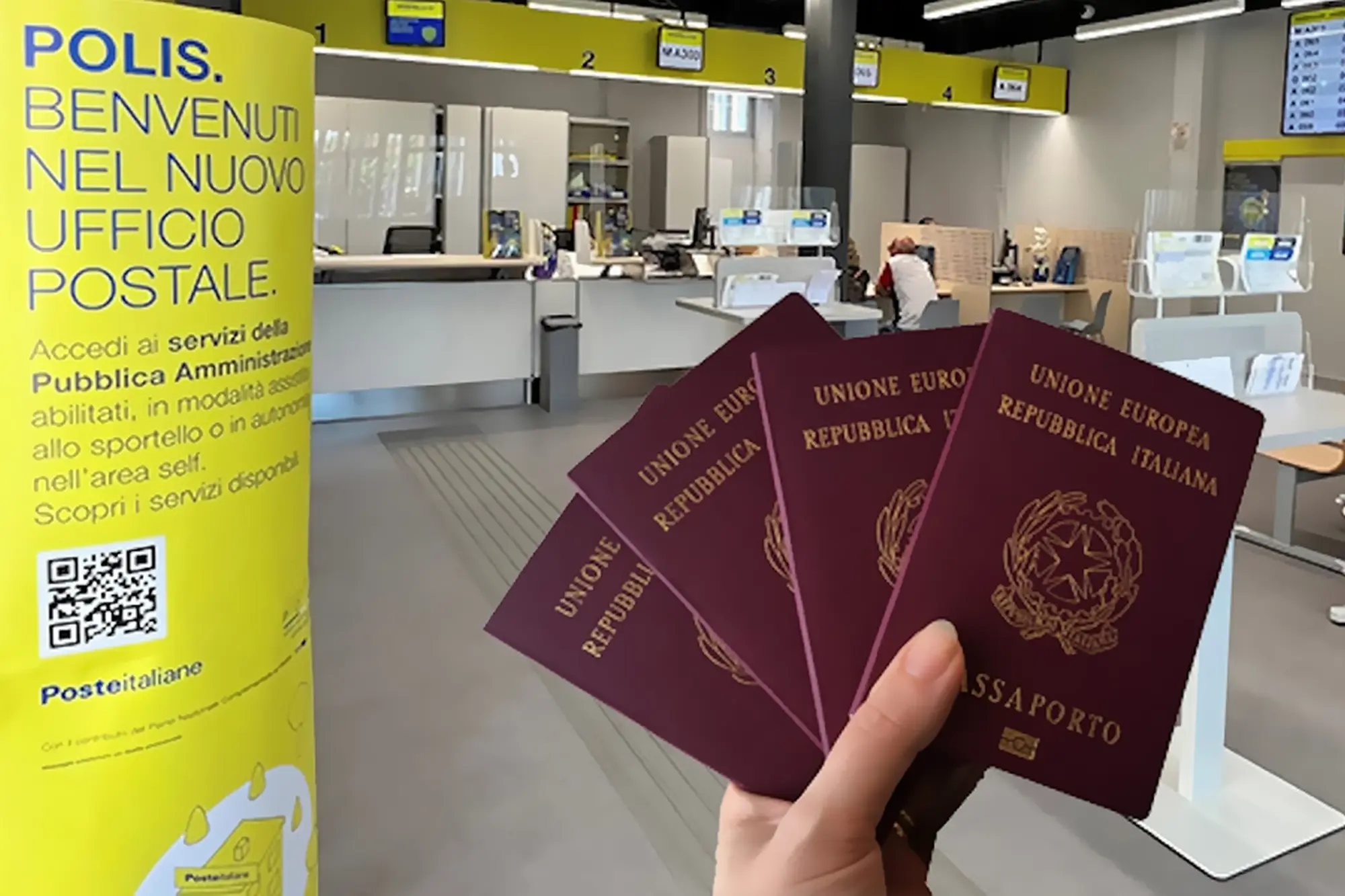 Nuovo servizio passaporti all'Ufficio Postale di Ostellato