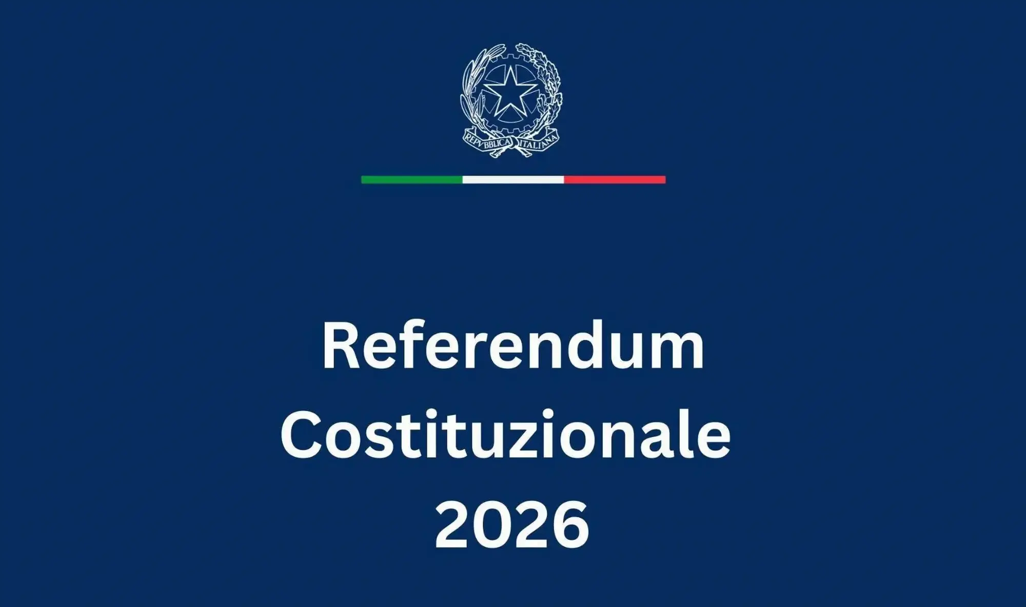 Referendum Costituzionale 22 e 23 Marzo 2026