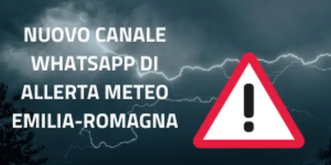 AllertaMeteoER: attivato il canale WhatsApp
