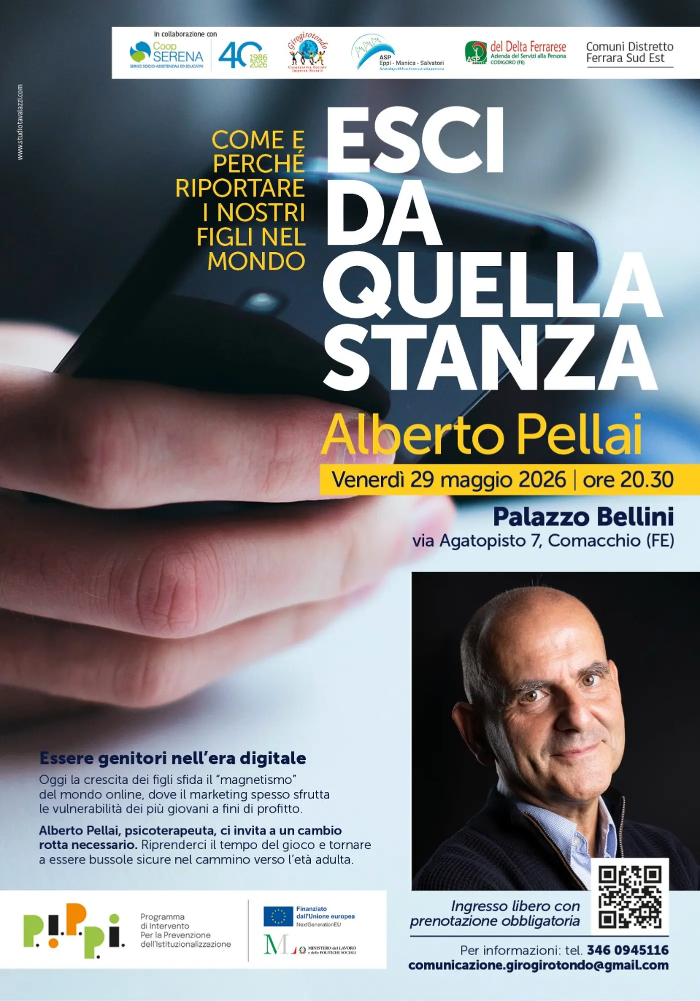 Iniziativa formativa “ESCI DA QUELLA STANZA