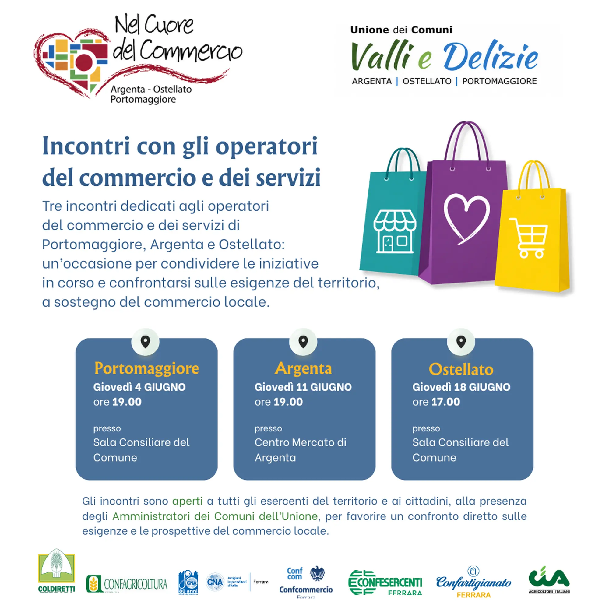 Incontri con gli operatori del commercio e dei servizi 